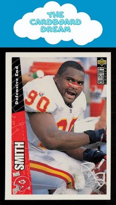 Neil Smith 1996 Collector's Choice #302 Kansas City Chiefs