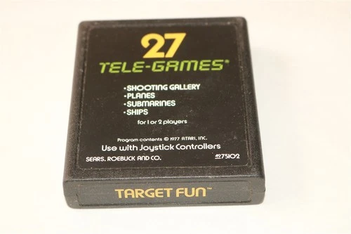 ATARI 2600 - Target Fun (Sears Telegames) Video Game Cartridge