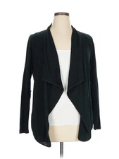 Ruby Ribbon Women Black Cardigan XL