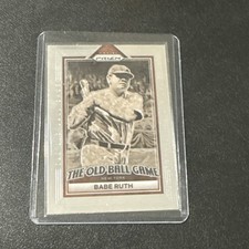 2023 Panini Prizm - The Old Ball Game Babe Ruth #OBG2 Silver Prizm