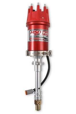 MSD Pro Mag 7908 12LT Magneto Red CHEVY