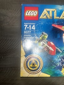 LEGO 8077 Deep Sea Rescue Team Base Atlantis Exploration HQ New Factory Sealed