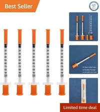 Compact 1mL 31G 5/16in Syringes - 100 Pack for Industrial Applications