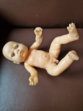 Bambola Ugly Baby Boy 8,5" occhi aperti chiusi vintage