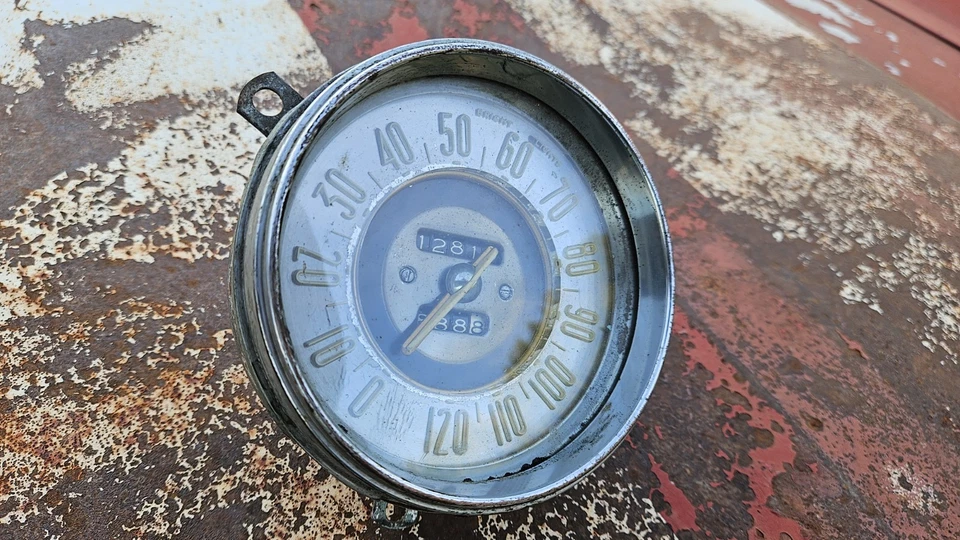1953 Buick Roadmaster 120 MPH Speedometer With Trip Odometer 53 Super - Image 2 of 4