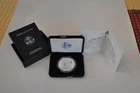 2001 W American Silver Eagle Proof Bullion $1 Coin OGP COA