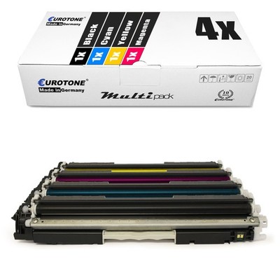 Toner Kompatibel mit HP 126A CE310A-13A Color LaserJet CP1025 NW Pro100 MFP M...