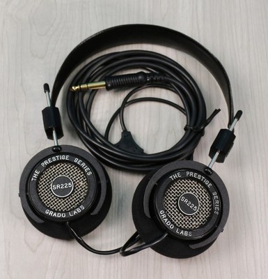 Grado Labs Prestige Series SR225 Wired On Ear Headphones - New Ear Pads!