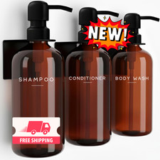 Dispensador de Champ y Acondicionador mbar para Pared - Dispensador de Ducha d