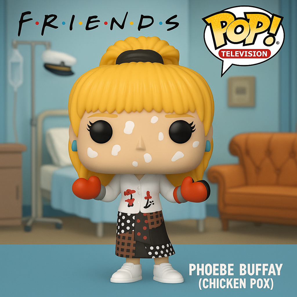 Funko POP! TV: Friends - Phoebe Buffay with Chicken Pox #1277