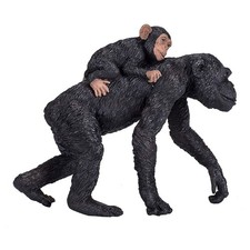 MOJO Chimpanzee With Baby Animal Figure 387264 NEW