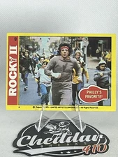 1979 Topps Rocky II Trading card #40 Phillys Favorite - Stallone 