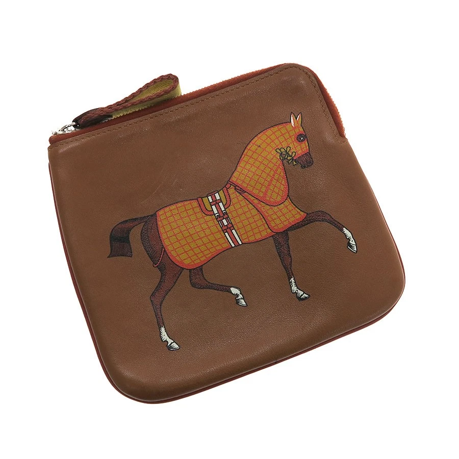 Hermes — Hermes Square Pocket Brown Bag 2019 D Stamp #SAB16227