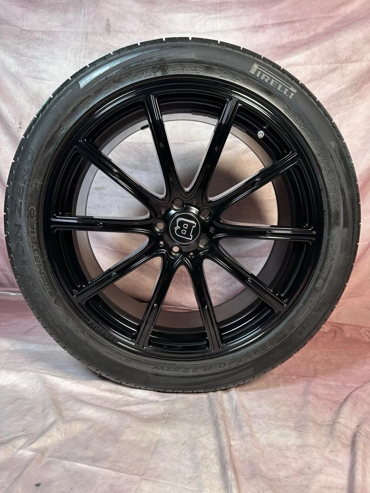 BRABUS MONOBLOCK Z PLATINUM 22 Zoll Radsatz Felgen Original - Bild 3 von 4