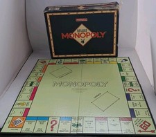 Vintage Waddingtons Deluxe Monopoly Board game 1980s Complete 2-6 players Age 8+