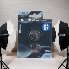 🔥🔥CR 2032 2 ×Pack Lithium Ion Button Batteries🔥🔥 🔋 🔋