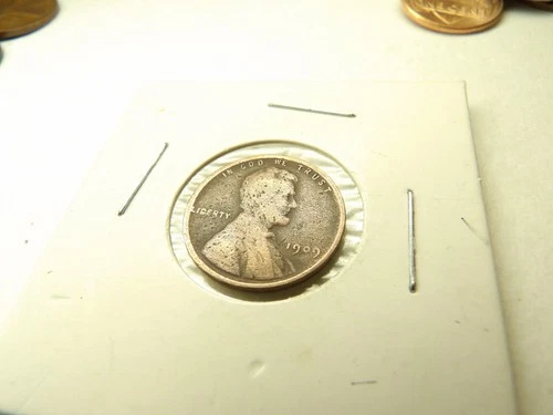 1909-VDB LINCOLN WHEAT Penny Coin