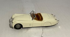 Corgi Jaguar XK120 Open Top, White, 1/43.