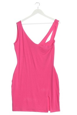 NAKED WARDROBE Jerseykleid Damen Kleid Gr. DE 44 pink Casual-Look