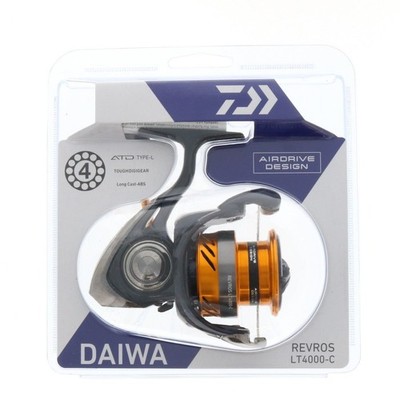 Daiwa Revros LT 4000-C-CP Spinning Fishing Reel with Zaion V Frame and Air Rotor