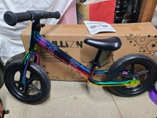 Sullivan Evade Balance Bike In Neo Chrome - Used With Box And Manual