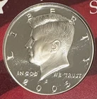 2005 ‘S’ Proof 90% Silver JFK Half Dollar *NO RESERVE!!!*