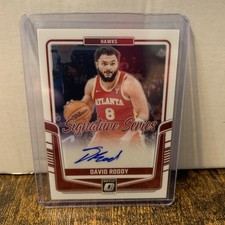 DAVID RODDY 2024-25 Donruss Optic 🏀 SIGNATURE SERIES Auto #SS-ROD HAWKS