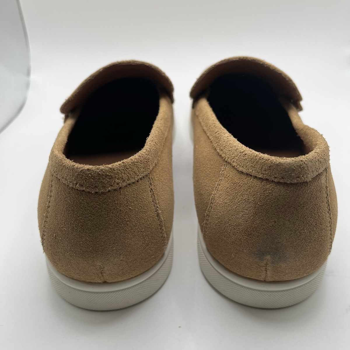 Allen Edmonds Payton Mens Loafers Casual Dress Shoes Bone Tan Suede Leather US 9 Amazon.com | Allen Edmonds Mens Payton Slip On Venetian  main image 2