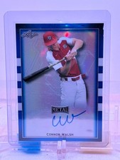 2018 Leaf PG All-American Classic Blue Prismatic AUTO #BA-CW1 Connor Walsh 21/30