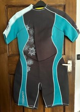 Tribord scubadive wetsuit neoprene shortie, size XL UK 20 EU 48, brand new