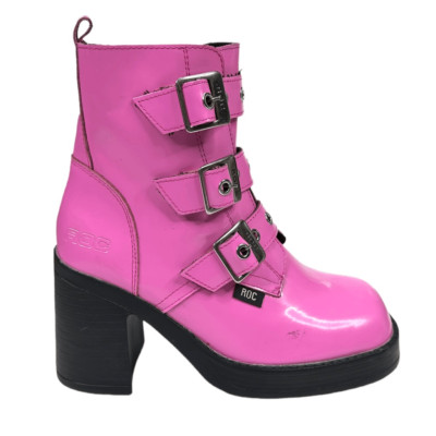 Leather Boots Roc Pink Boots ROC Boots Australia Indigo Boots Pink