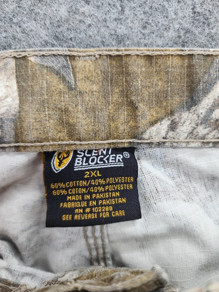 Scent Blocker Pants Mens 2XL Camo Realtree - Image 3 of 4