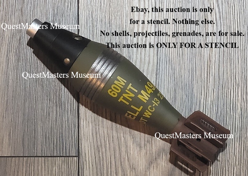 60mm Mortar Shell