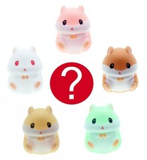 Surprise Capsule Cute Miniature Sofubi Vinyl  Hamster 1 Random Mystery Figure