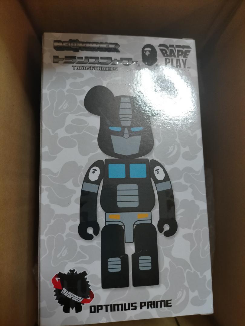 BE@RBRICK TRANSFORMERS OPTIMUS PRIME BAPE(R) BLACK MEDICOM
