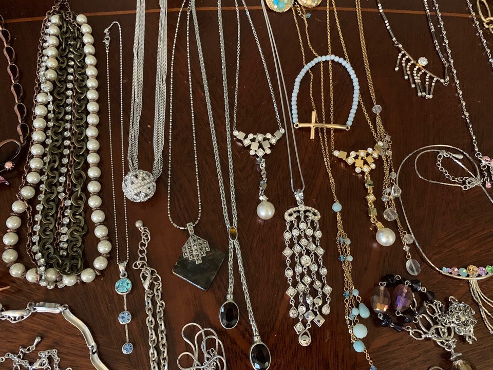 3 Pounds Vintage To Now All WEARABLE Jewelry Lot Read Description | eBay