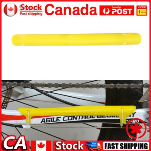 Plastic Bicycle Chain Protection Bike Frame Protector Chainstay Pad(Yellow) CA - Picture 1 of 8
