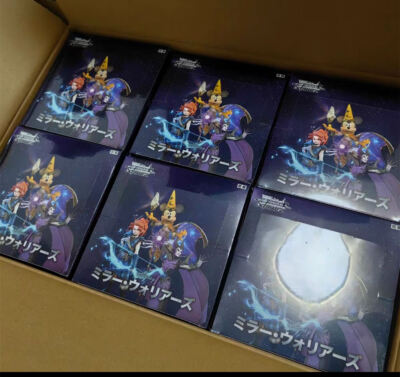 disney mirrorverse booster box Weiss Schwarz - This is a booster pack that was released in April 2023 / Disney 100 and the MRd included in this product Weiss Schwarz: Disney Mirrorverse Japanese