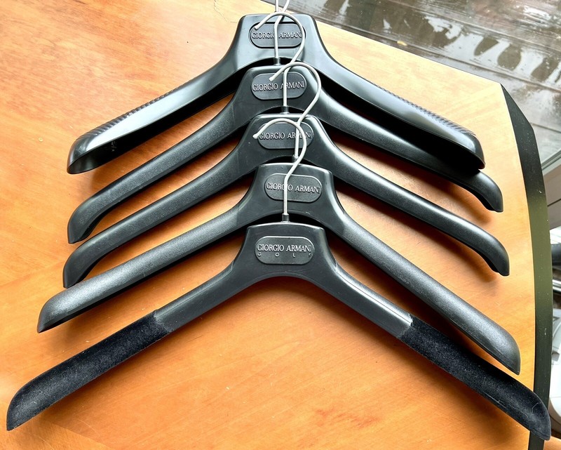 Giorgio Armani 5 Shirt hangers