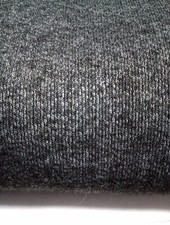 Dark Gray Heather Cotton/Poly Knit Fabric 1.875 Yards 58" Wide