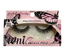 IONI 3D Faux Mink Lashes Wispy Natural Flare Only 1 Box