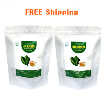 Banaba Tea leaf Premium Antioxidant Resealable Pouch 50Bags 1+1 3.5oz