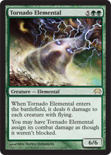 1x Tornado Elemental MTG - Planechase (2009) - Light Play