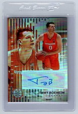 2022-23 Panini Illusions Jimmy Boeheim Auto Rookie Signs Card RC Syracuse Orange