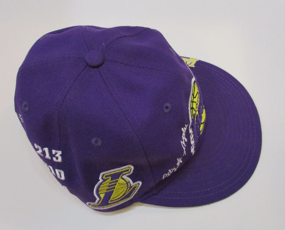 Gorra Los Angeles Lakers City Angels Palm Tree 213 310 424 661 New Era púrpura Foto 4 de 4