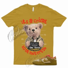 CRIME T Shirt for Dunk Low Sesame Picante Red Bronzine Mid High WMNS 1