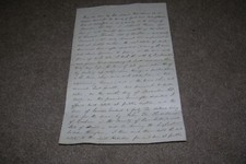 1857 Public Auction Real Estate in Buxton Maine Legal Handwritten Document