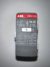 ABB DBL125 Power Distribution Block 6 Outlet 1000VAC 1500VDC (C12C)