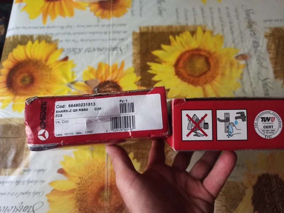 N 2 maniglie per porte interne Nuove , Sono N2 Scatola  - Immagine 4 di 4