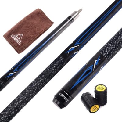 CUESOUL 58 inch 19oz Billiard Pool Cue Stick with 11.5mm Cue Tip